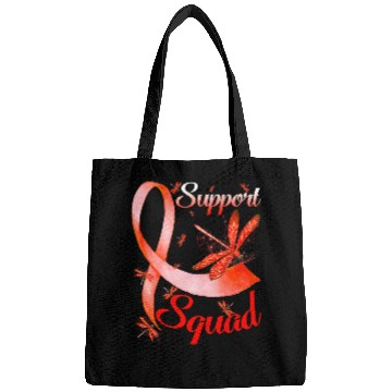 Discover ADHD Ribbon Warrior Support Squad Dragonfly ADHD Awareness Bags