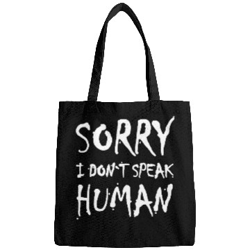 Discover Aliens UFO Space Aliens I Dont Speak Human Mars Sci Fi 43 Bags