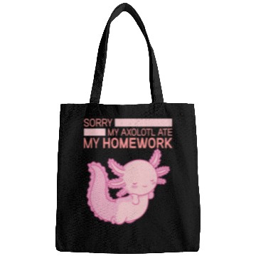 Discover Axolotls Pet Real Axolotls Salamander Case Bags