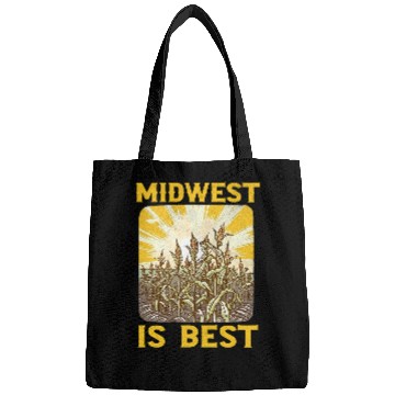 Discover Farmer Midwest Is bests Retro Cornfield Midwestern Farm Corn Bags