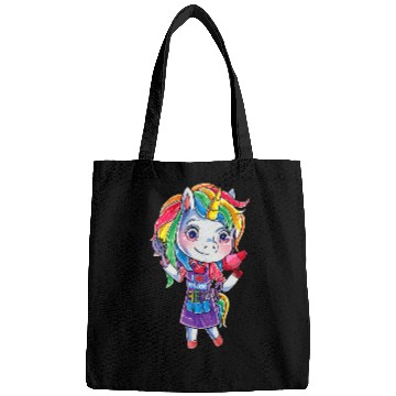 Discover Unicorn Pet Hairdresser I Love My Job Hairdresser Bags