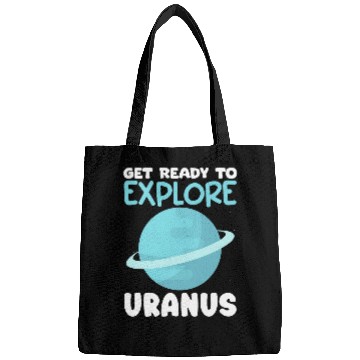 Discover Explore Uranus Astronomer Space Astronomy Planet Uranus 1 Bags