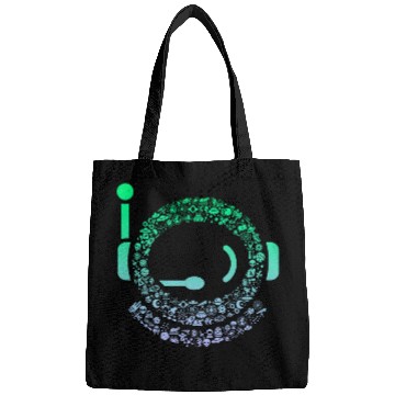 Discover Silhouette Icon Astronaut Boys Astronaut Bags