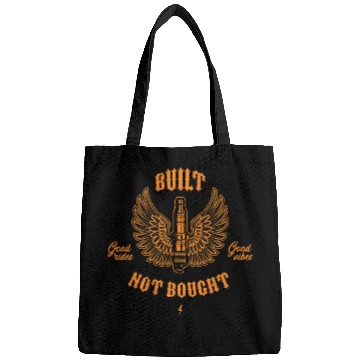 Discover vintages Built not bought motorcycles 2 Bags