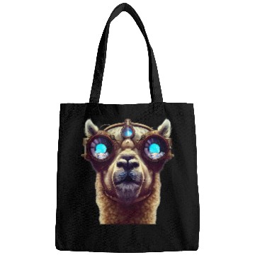 Discover Llama Pet Steampunk Alpaca 2 Bags