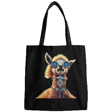 Discover Llama Pet Steampunk Alpaca 21 Bags