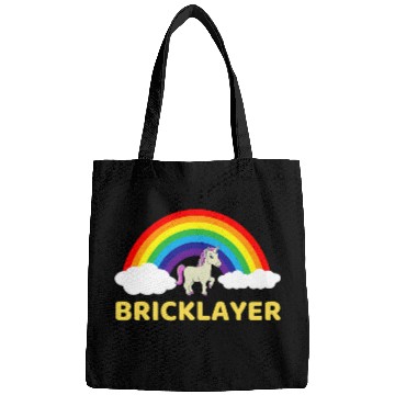 Discover Bricklayer Construction Job Satirical Bags