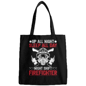 Discover Firefighter Volunteer Night Shift Fireman 2Firefighter Bags