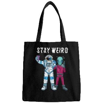 Discover Aliens UFO Stay Weird Alien 22 Bags