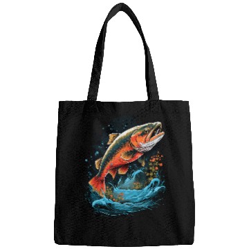 Discover Fishing Fun Fly Fishing Arctic Char Brook Trout Fish 1 Bags