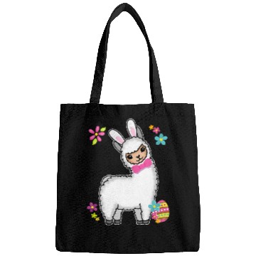 Discover Llama Pet Funny Easter Llama Alpaca With Rabbit Ears And Easter Eggs 32 Bags