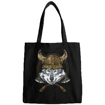 Discover Coyote Mammal Viking Fenrir wolfs Renaissance Norse Pagan Valhalla Animal Bags