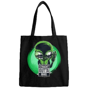 Discover Aliens UFO Straight Outta Mars Ufos Space Bags