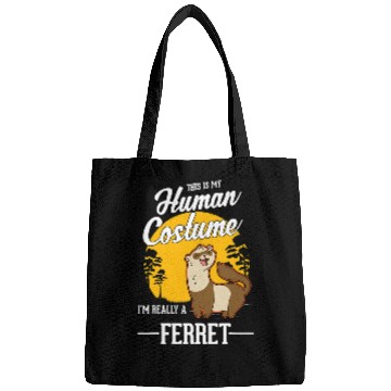 Discover Ferret Pet Human Costume Halloween Ferret 1 Bags