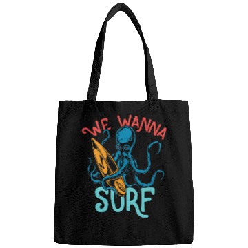 Discover Octopus Pet We Wanna Surf Bags