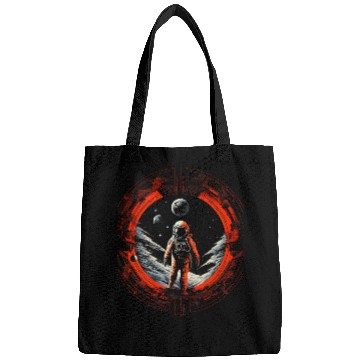 Discover Cool Astronaut Space SciFi Science Solar System 3 Bags