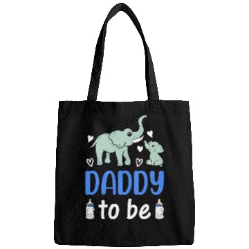 Discover Elephant Mammal New Daddy Paternity New Dad Elephant Daddy To Be Bags