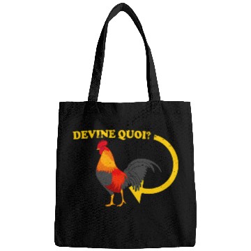 Discover Chicken Pet DEVINE QUOI Guess What Chicken Butt Bags