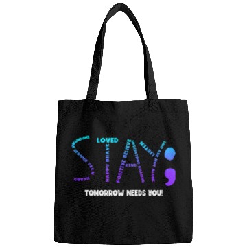 Discover suicides Prevention 988 Stay Tomorrow Needs You 03 Bags
