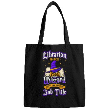 Discover Book Fun Librarian Book Wizard Reader Bibliothecary Bookworm Bags