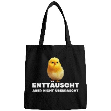 Discover Chicken Pet Disappointed but not surprised grumpy Cute Chicken German Bags