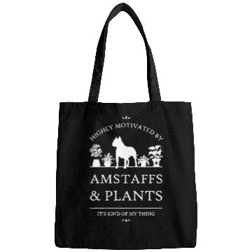 Discover Highly Motivated by AmStaffs cropped ears and Plants Bags