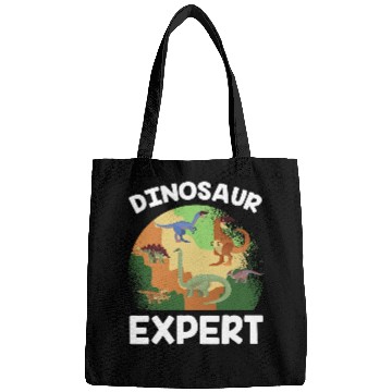 Discover Dinosaur Pet Expert Paleontologist Profession Science Work Hard Bags