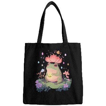 Discover Frog Pet Cottagecore Goblincore Aesthetic Frog Toad Lover Forestcore 4 Bags