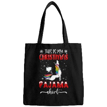 Discover Unicorn Pet This Is My Christmas Pajama Farting Rainbow Unicorn 8 Bags