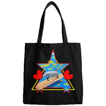 Discover Dolphin Pet Gift Fantasy Dolphin Skateboarding Bags
