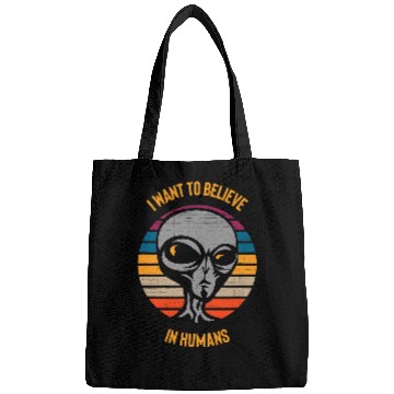 Discover Aliens UFO Funny Area 51 Bags
