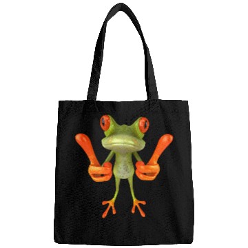 Discover Frog Pet cottagecore fairy grunge frog mens womens graphic Bags