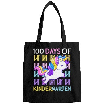 Discover Unicorn Pet 100 Days of Kindergarten Unicorn Teacher Girls Toddler Kids Bags