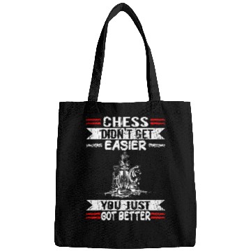 Discover Chess Didnt Get Easier Funny Chess Coachs Rook Chess Club Bags
