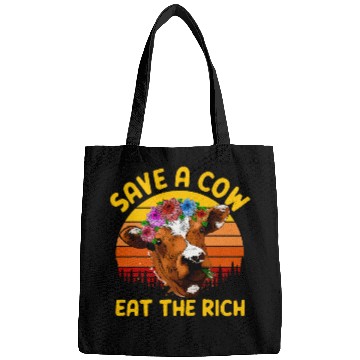 Discover Cow Pet Save A Cow Eat The Rich Aniamls Cattle Heifer Bags