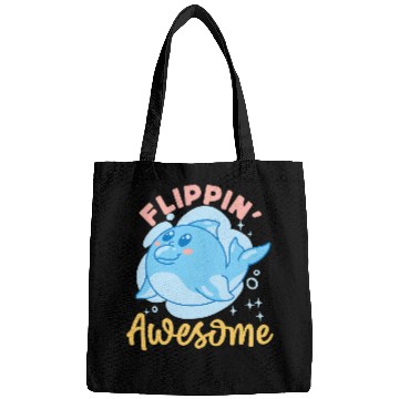 Discover Dolphin Pet Gift Flippin Awesome 2 Bags