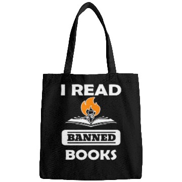Discover Book Fun I Read Banned Books Week Librarian Reader Nerd Men 0 Bags