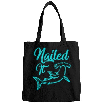 Discover Shark Pet Trendy Nailed It Hammerhead Shark Deep Sea Bags