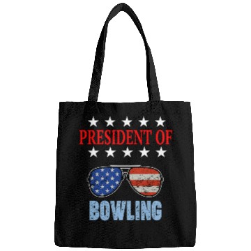 Discover Sport Bowling President of Bowling Phrase Bowling Beginners Bags