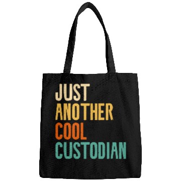 Discover Just Another Cool Custodian School Janitor Bags