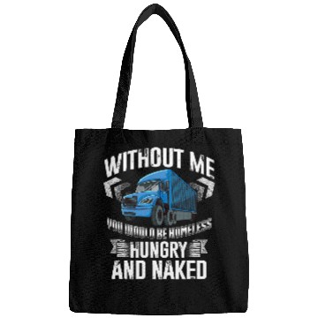 Discover Truck Fun Funny Big Rig SemiTrailer Truck Driver Bags