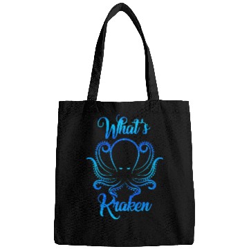 Discover Octopus Pet Whats Kraken Tees Marine Biologist Bags
