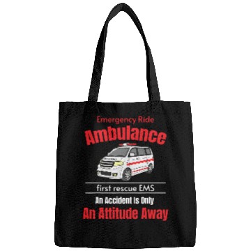 Discover Emergency Ride Ambulance Driver EMT Practitioner Volunteer Bags