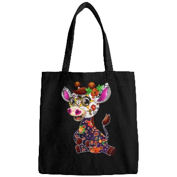 Discover Giraffe Pet Sugar Skull Giraffes  for Women Day of the Bags