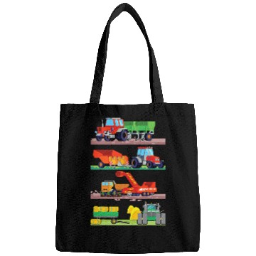 Discover Tractor Fun driving Farm Vehicles Bags