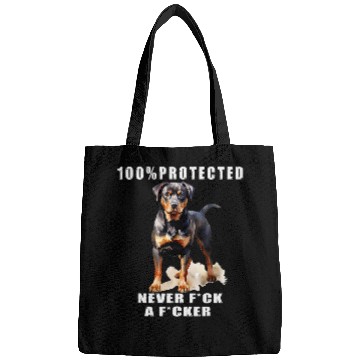 Discover Rottweiler Pet BOSS 100 Protected Rottweiler Fun 4 Bags
