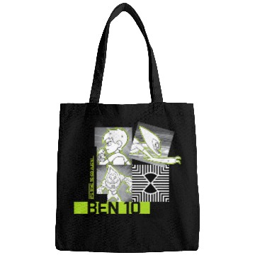 Discover Aliens UFO Ben 10 Its Time To Go Alien Group Poster Bags