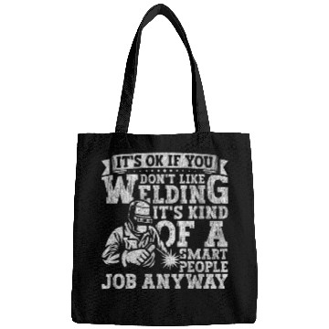 Discover Welder Job Apparel Welding Blacksmith Metal Worker for Men Bags