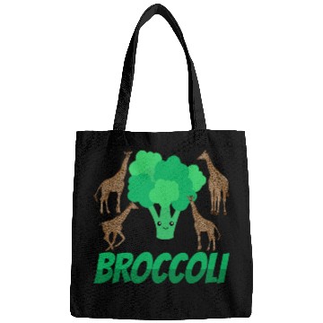 Discover Giraffe Pet Eating Broccoli Bags