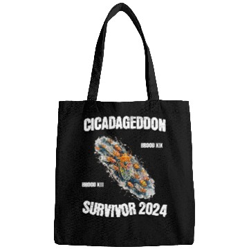 Discover Cicada Brood Design for Entomologist and Bug Lovers Bags